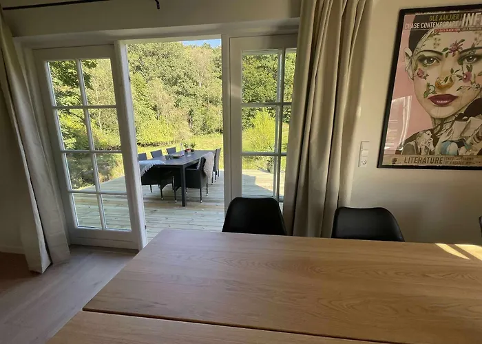 Villa Naturperle Midt I Skoven, Ved So Og Eng *